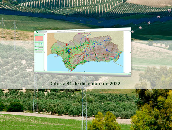 Mapa de infraestructuras energéticas de Andalucía - MIEA