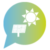 Icono de energía solar