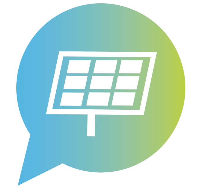 Icono de energía fotovoltaica